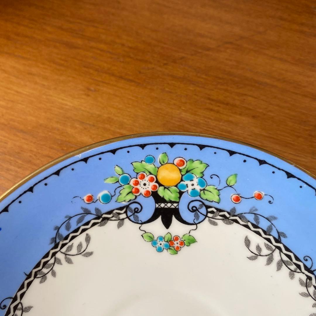 クラウンスタッフォードシャー カップ ソーサー プレート エナメルが