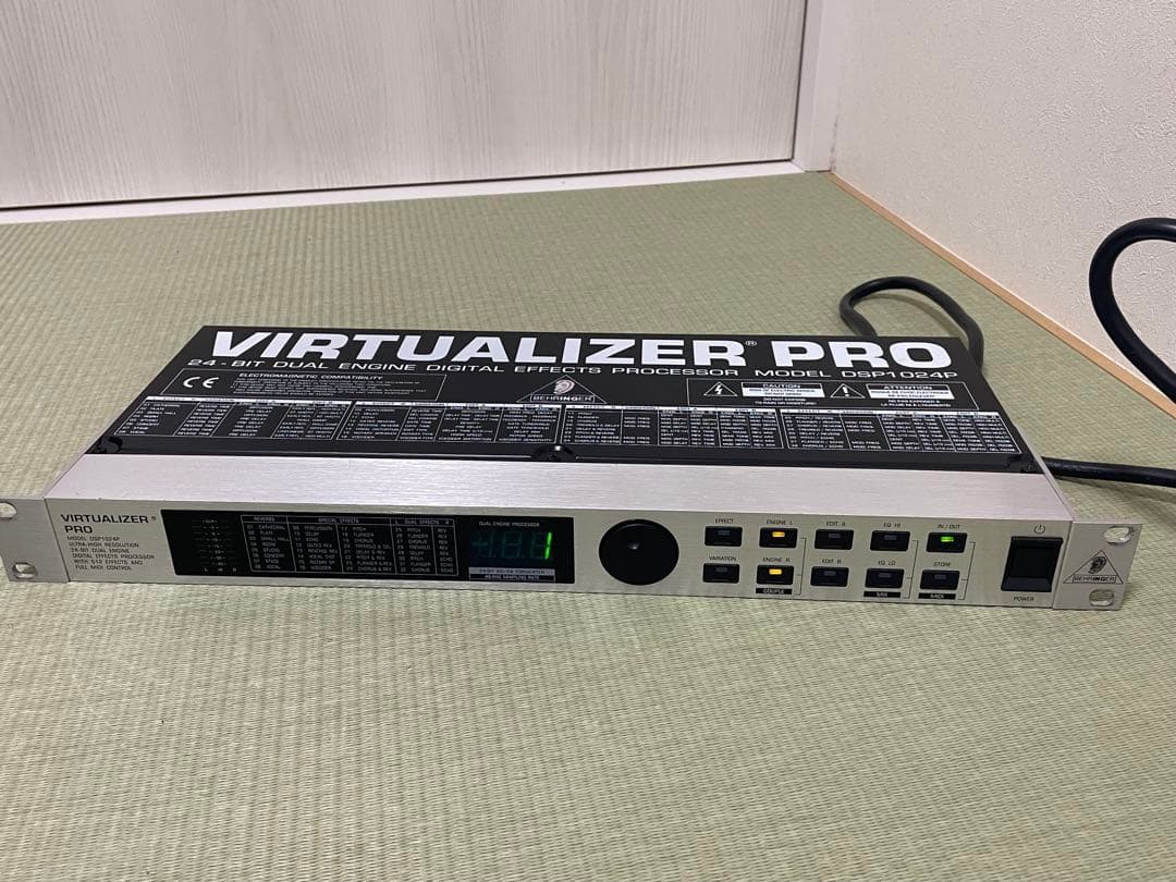 BEHRINGER マルチエフェクター DSP1024P