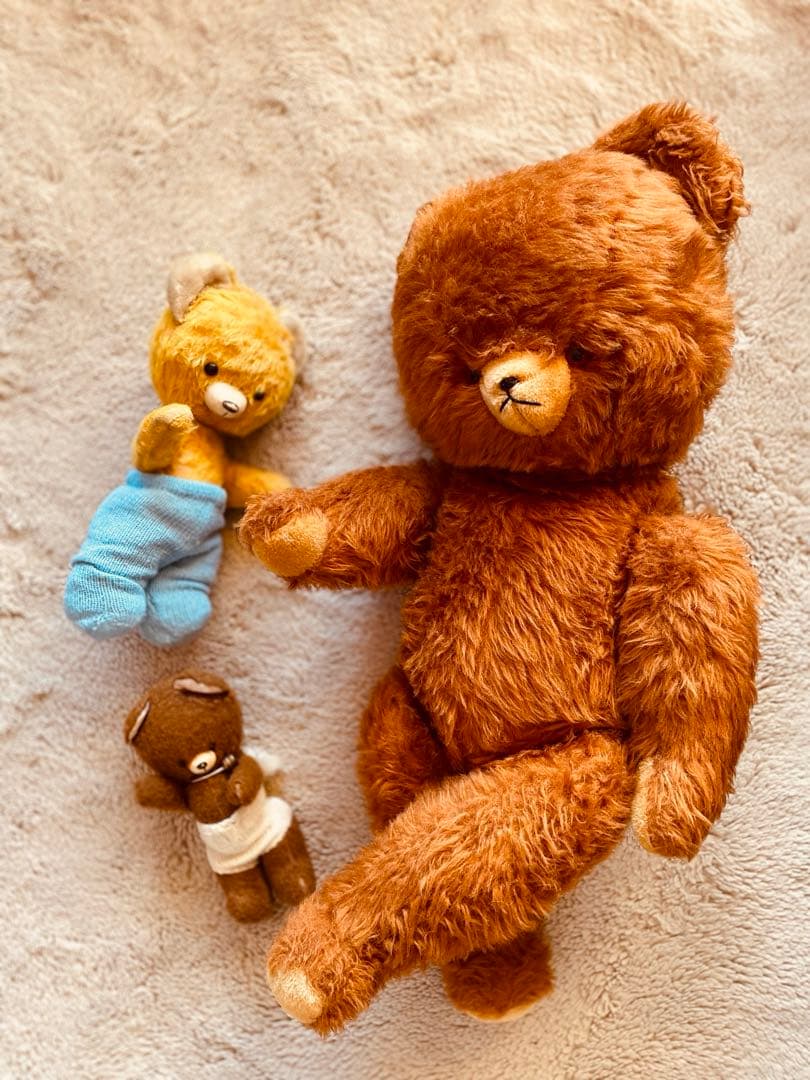 ⑅︎୨୧ ㊙️ヴィンテージ 大きなDDRベア アンティークベア ୨୧⑅︎*