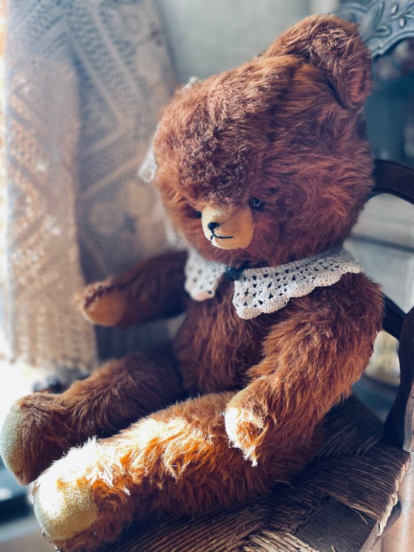 ⑅︎୨୧ ㊙️ヴィンテージ 大きなDDRベア アンティークベア ୨୧⑅︎*