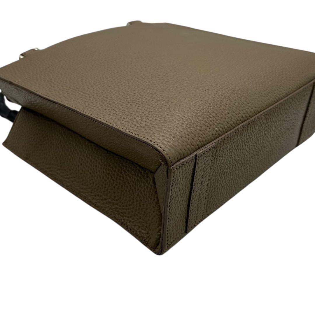 未使用　A.D.M.J　モーツァルト　ショルダーバッグ　2way　バンブー　ロゴ