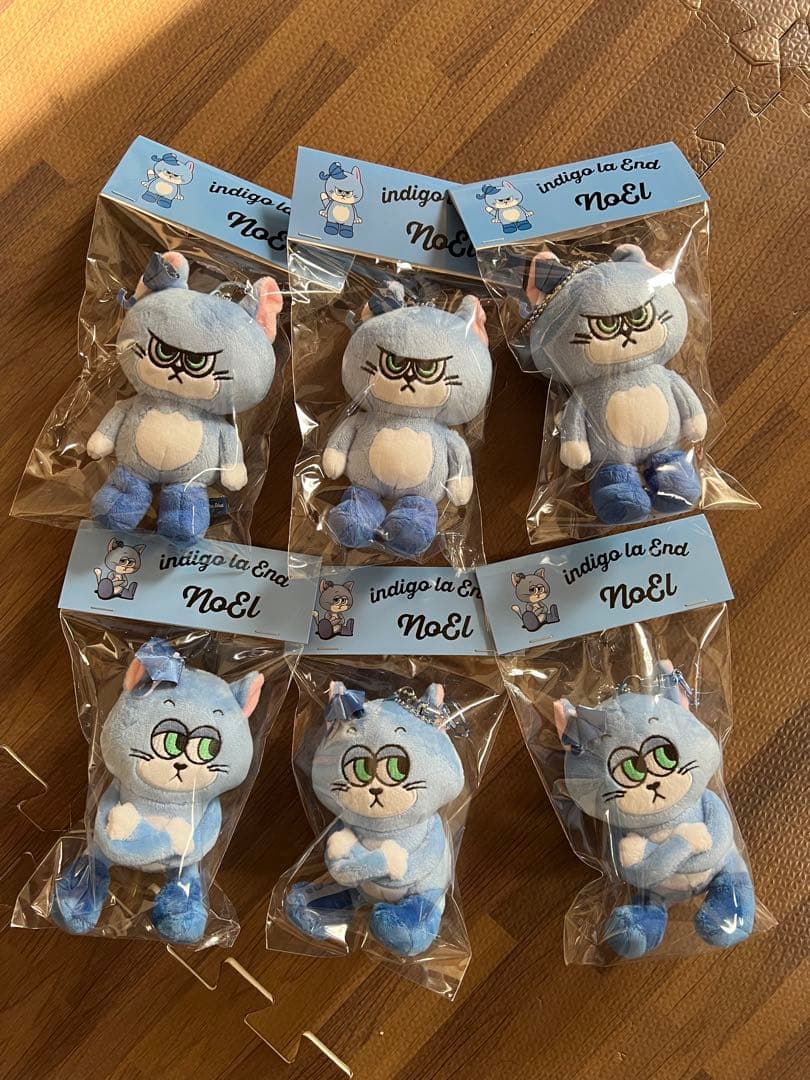 indigolaend ぼってりNoEl 怒りとおすわりぬいぐるみ1セット