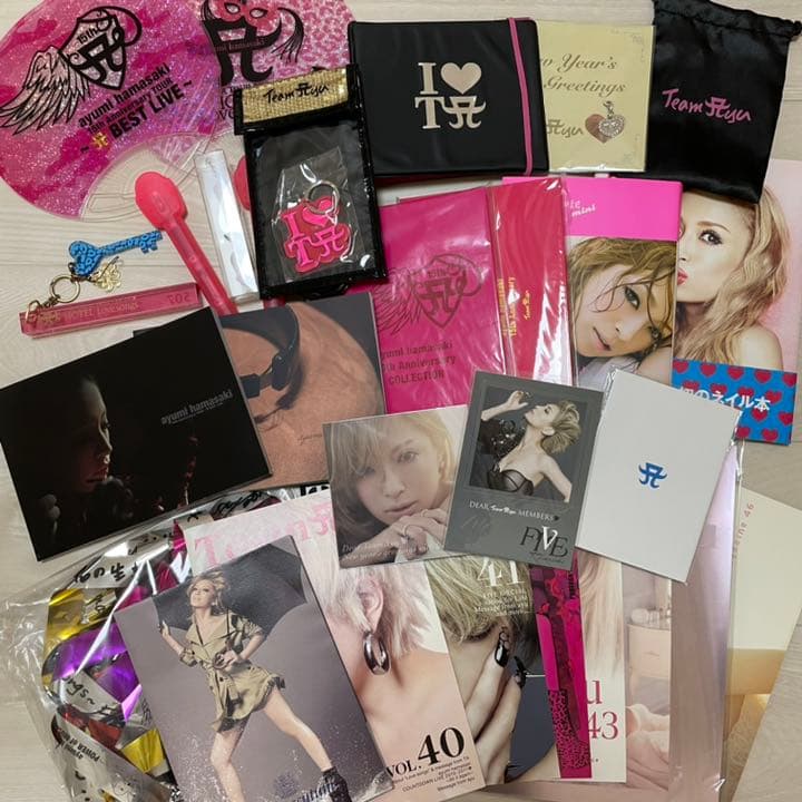 浜崎あゆみ TeamAyu TA ファンクラブ グッズ まとめ売り - メルカリ