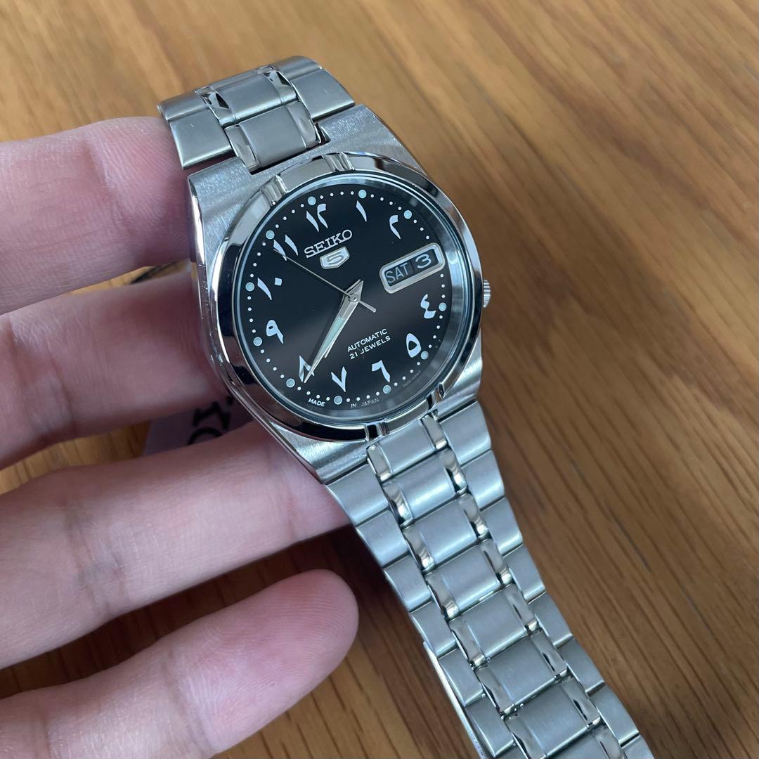 SEIKO5 セイコー5 アラビック文字盤