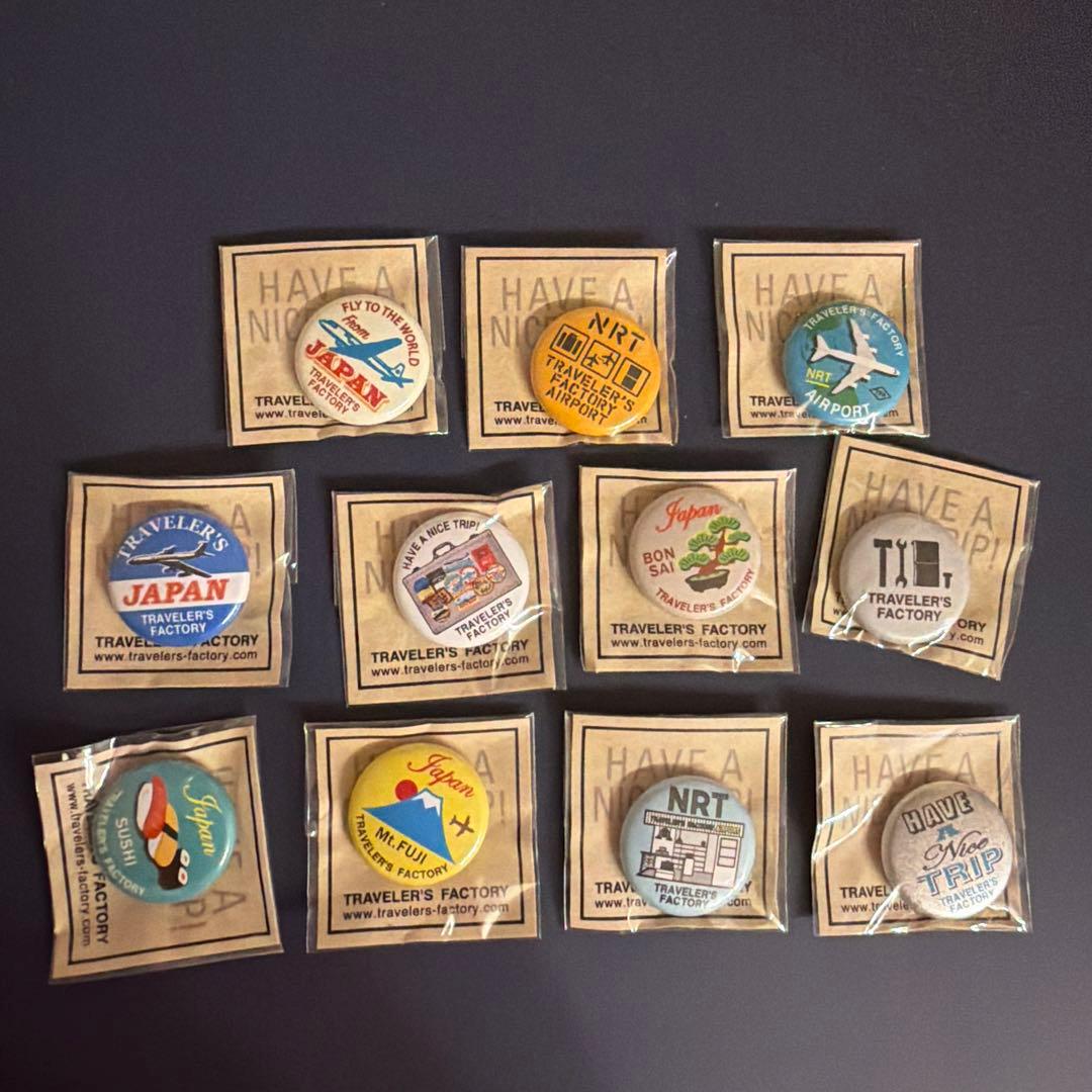 トラベラーズファクトリー 成田空港限定 ガチャガチャ マグネット 11種