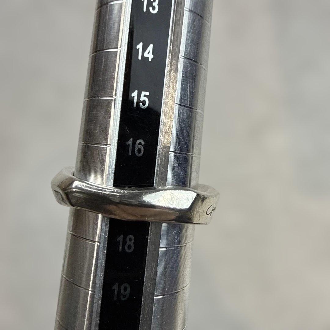 ガルニGARNI クロッケリーリング　シルバー925 約17号