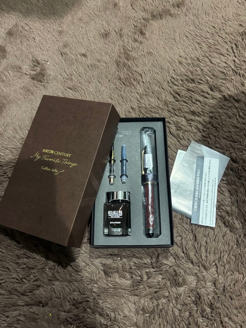 プラチナ万年筆3776 限定商品　限定値下げ中！コーヒーゼリー