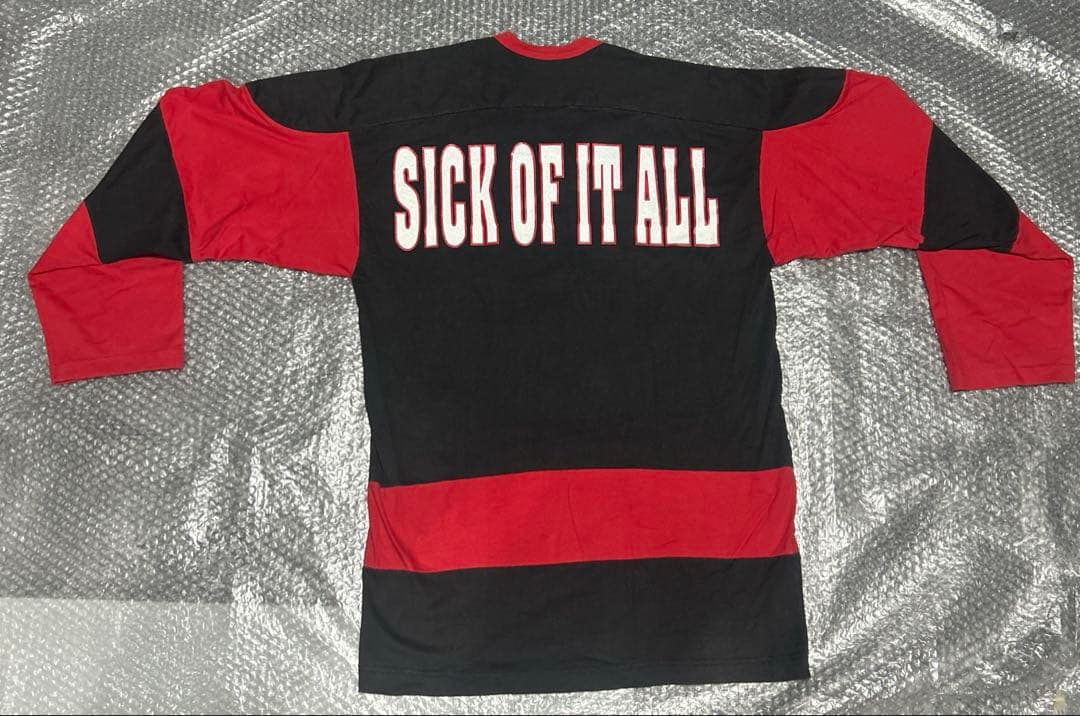 SICK OF IT ALL ホッケーシャツ L ハードコア nyhc