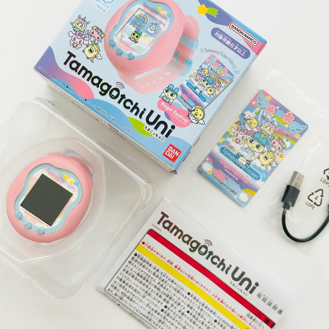 【美品】TamagotchiUni エンジェルフェスティバル たまごっちユニ