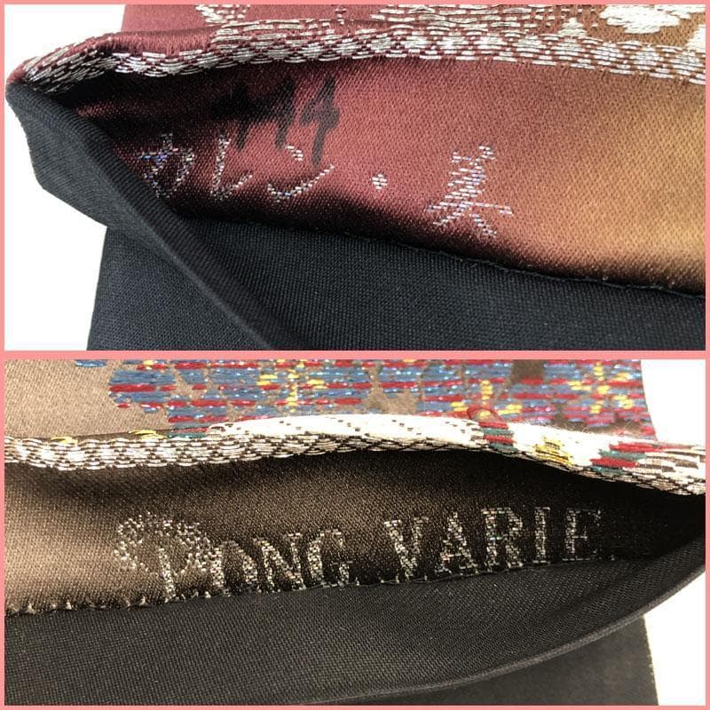 【売切値下げ】302y2◇モダン 華やか 袋帯 桜文 六通◇美品 成人式 結婚式