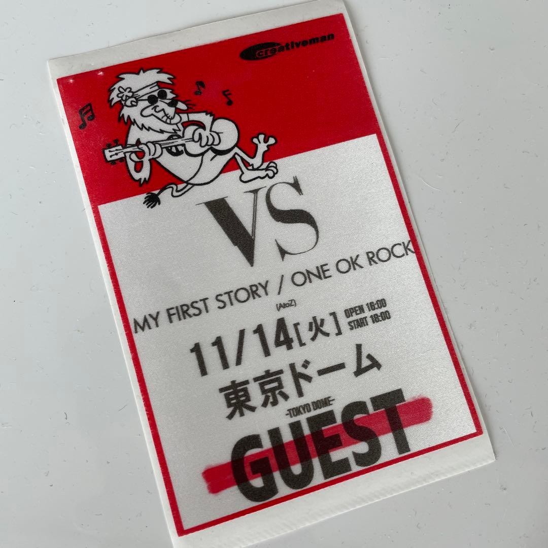 ONE OK ROCK VS My First Story VIPステッカー ONE OK ROCK VS My First Story VIPステッカー ONE OK ROCK VS My