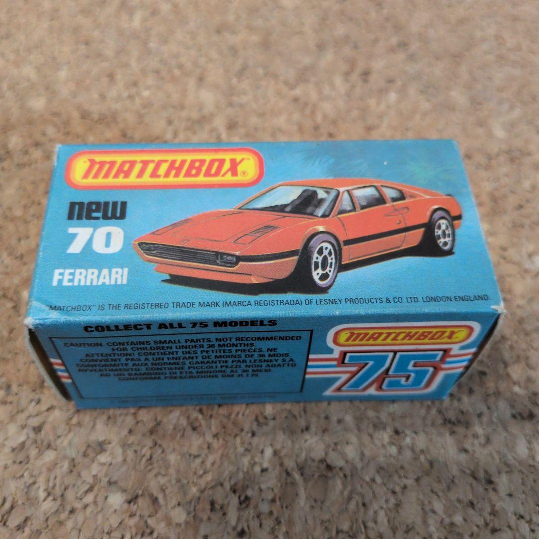 matchbox ferrari 308GTB イングランド製