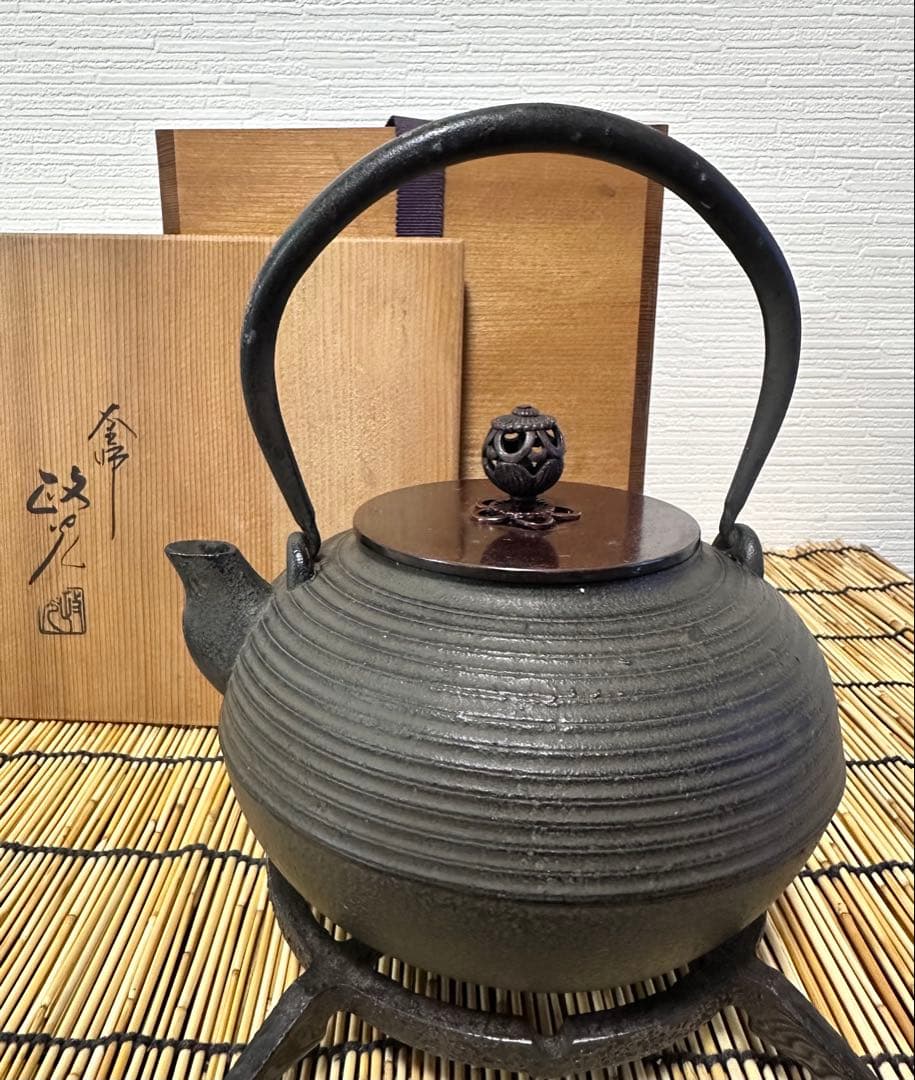 BACCARATバカラ /※極珍品 美品 上級多彩装飾 松蝶図扇形花瓶