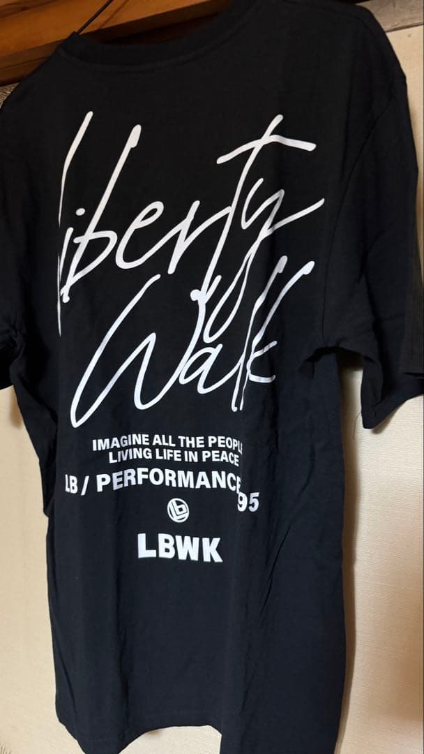 リバティウォーク LBWK バックプリント 半袖 Tシャツ LBWK リバティー