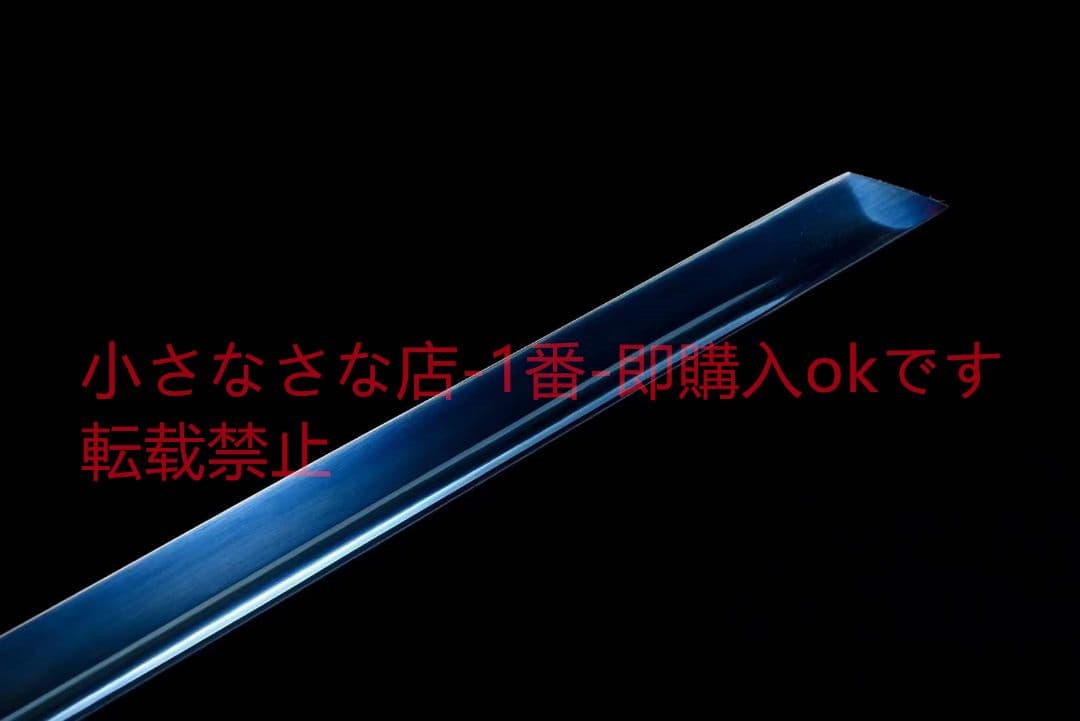 独自型開唐刀【ブルーストーム】武具　刀装具　日本刀　模造刀 居合刀 横刀  直刀