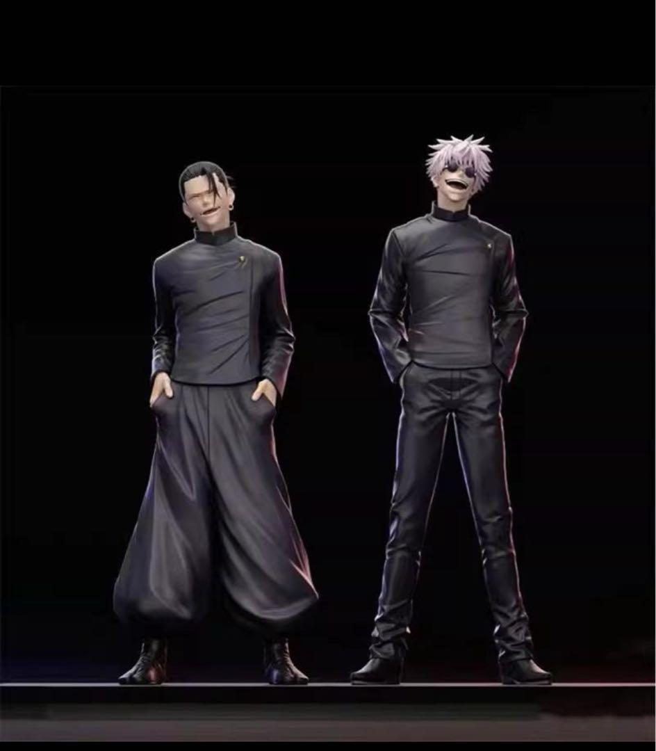 呪術廻戦　学生時代 五条悟　夏油傑　ガレージキット　フィギュア 呪術廻戦 学生時代 五条悟 夏油傑 ガレージキット フィギュア