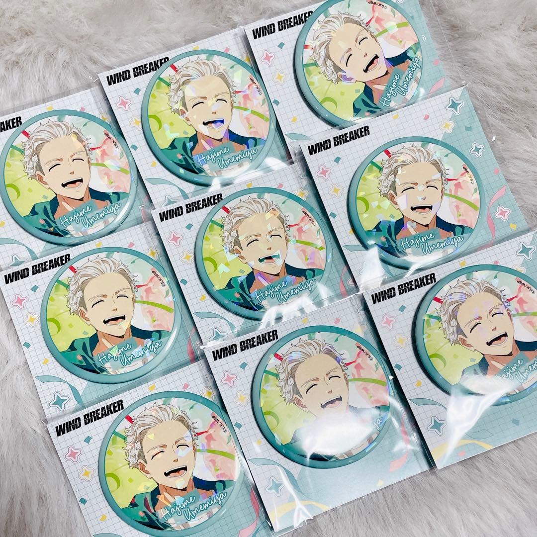 WIND BREAKER 梅宮一 バースデー ホログラムビッグ缶バッジ 9点 - メルカリ