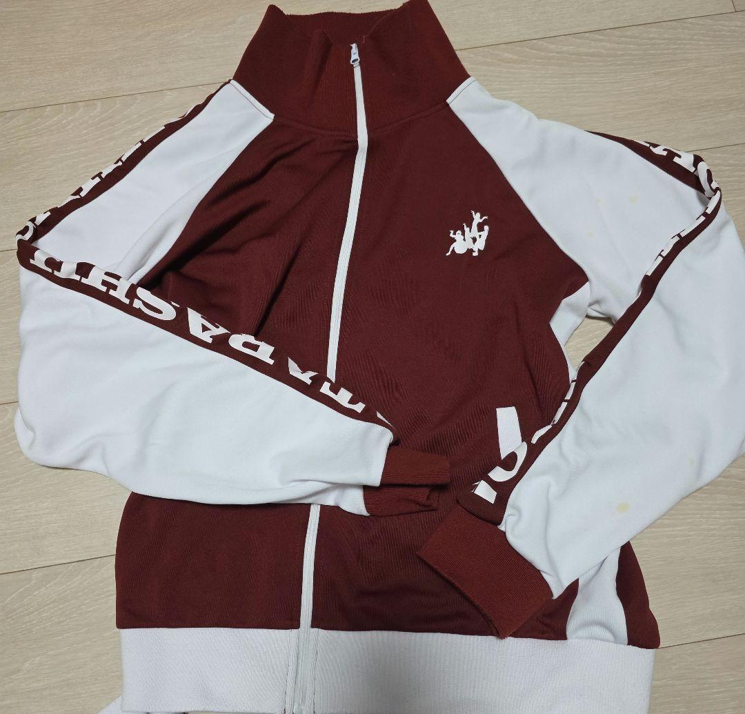 AG 新しい学校の運動着 赤上下 M