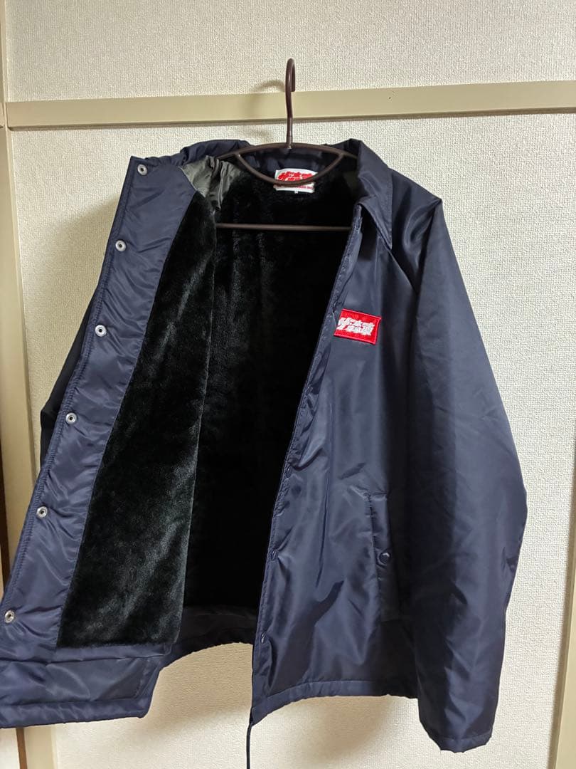 さらば青春の光 ボアコーチジャケット BOA COACH JACKET ネイビー