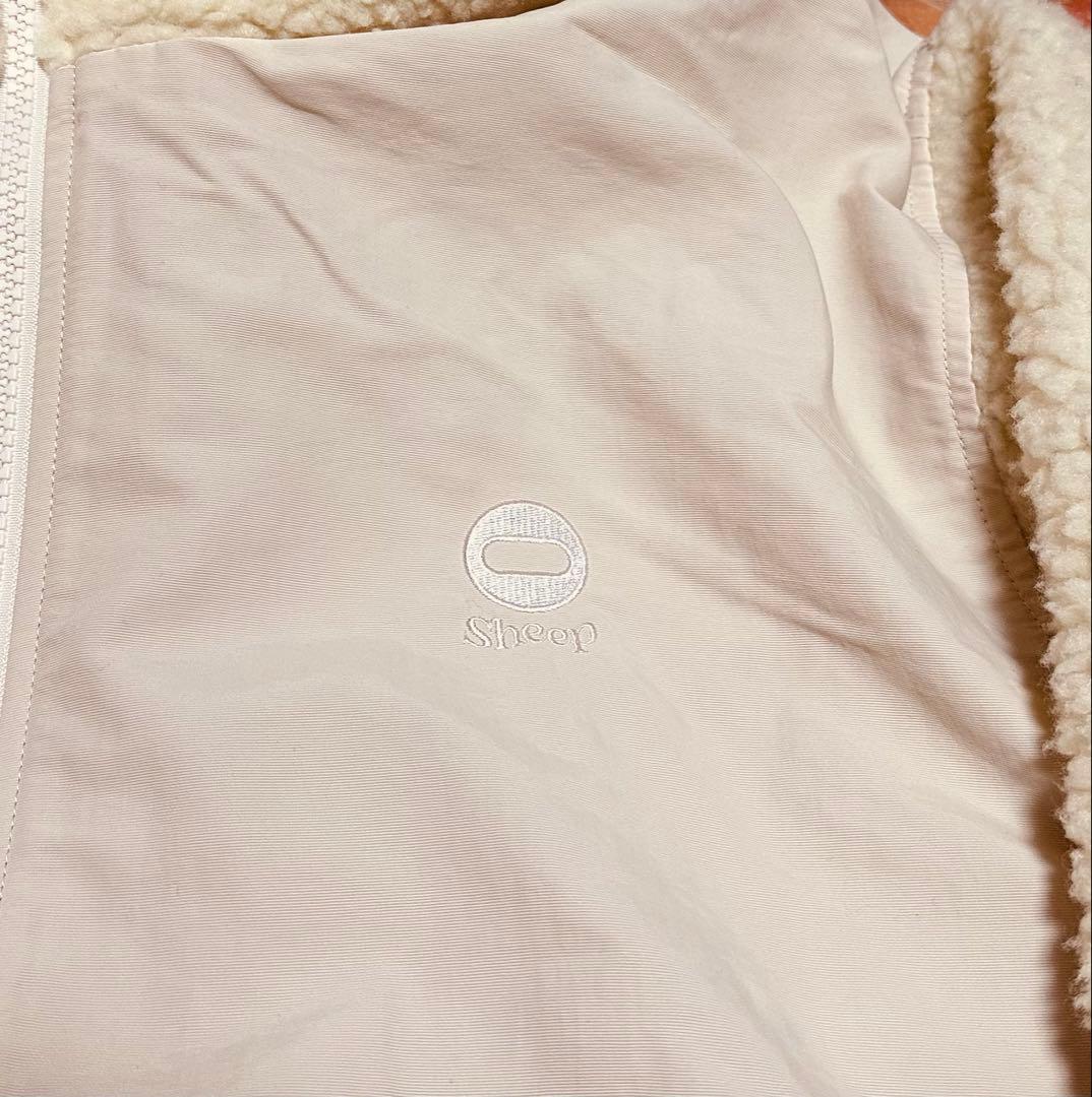 三浦大知 “Sheep\" Boa Parka XL ホワイト ボアパーカー