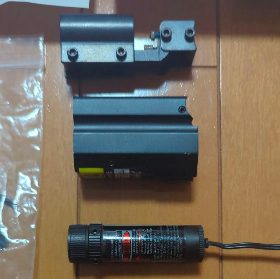 ハートフォードビームフォードリモートスイッチ付レッドレーザー Hartford