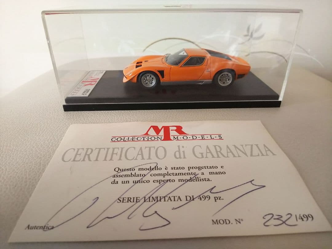 最終価格【MRコレクション1/43 】ランボルギーニ イオタ SVJ N ケイジ