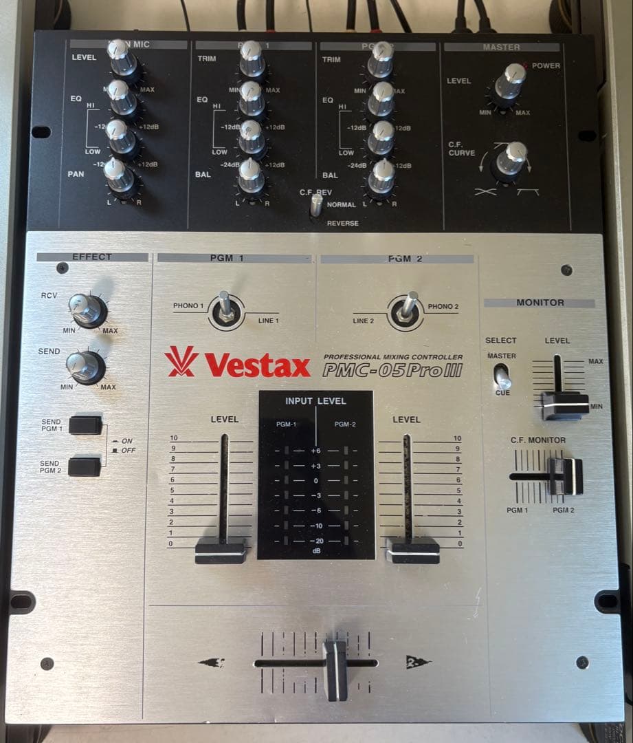Vestax PMC-05 Pro III DJミキサー　pro3 Vestax PMC-05 Pro III 3 VCA DJ Mixer Mixing Controller PMC05 | eBay