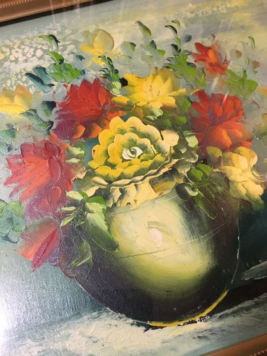 絵画 油彩  静物画