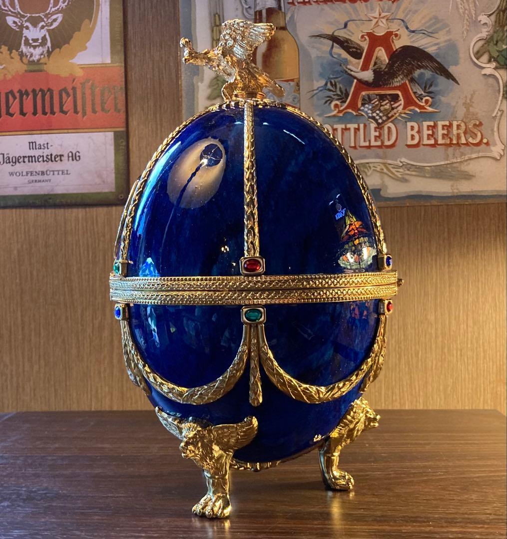 ラドガ インペリアルコレクション 青 ベネチアングラス デキャンタ 空