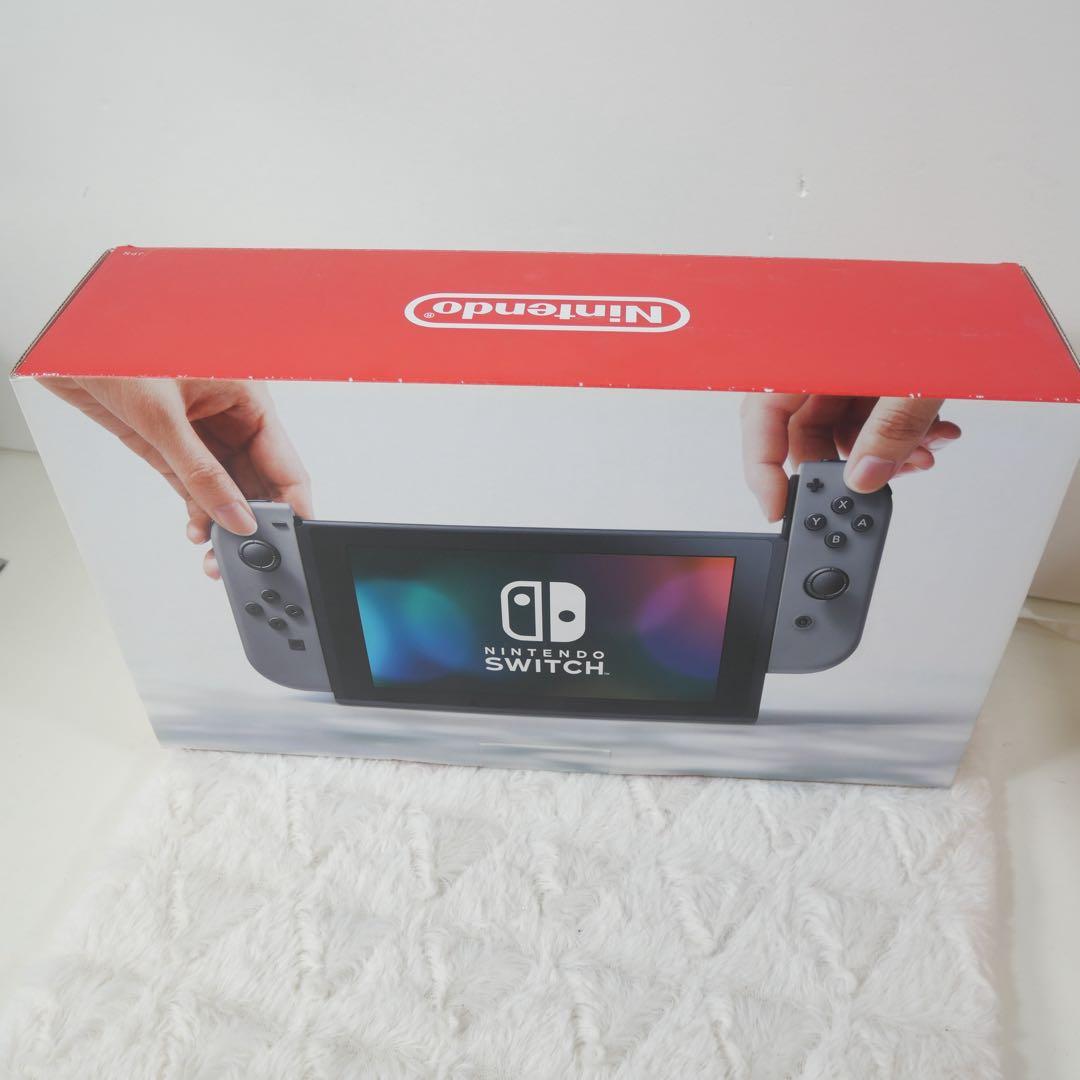 Nintendo Switch Joy-Con LRグレーコントローラー付き