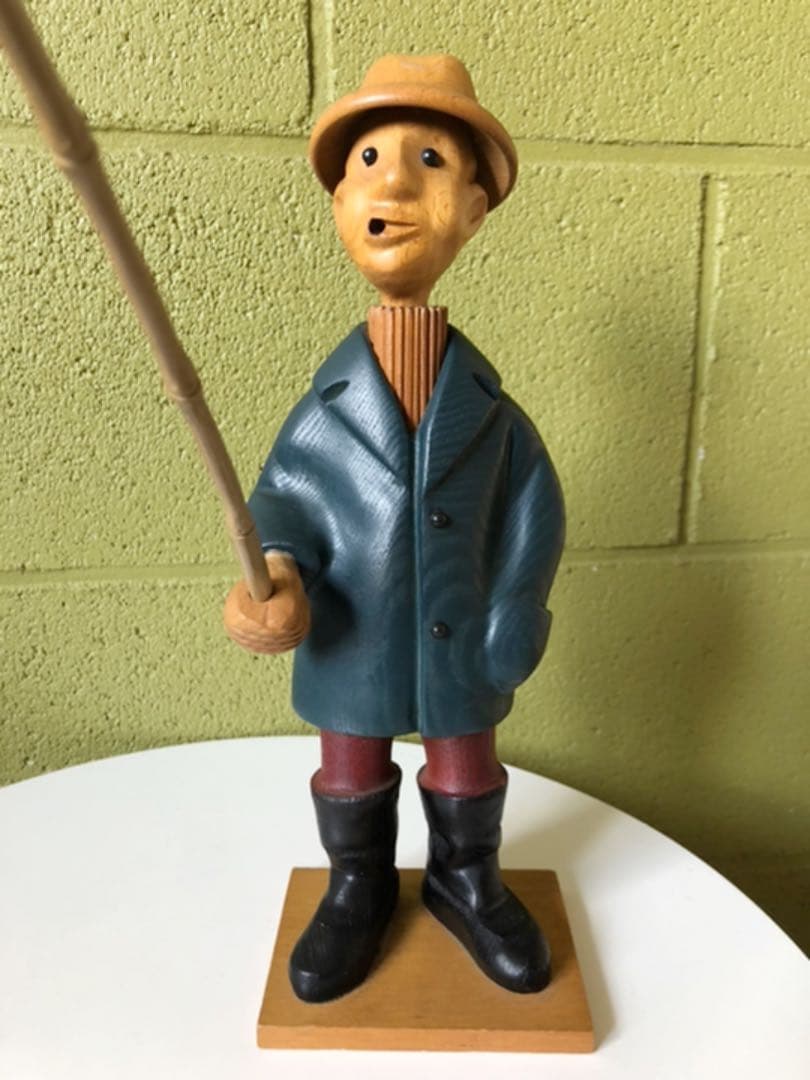 ROMER 釣り人の人形