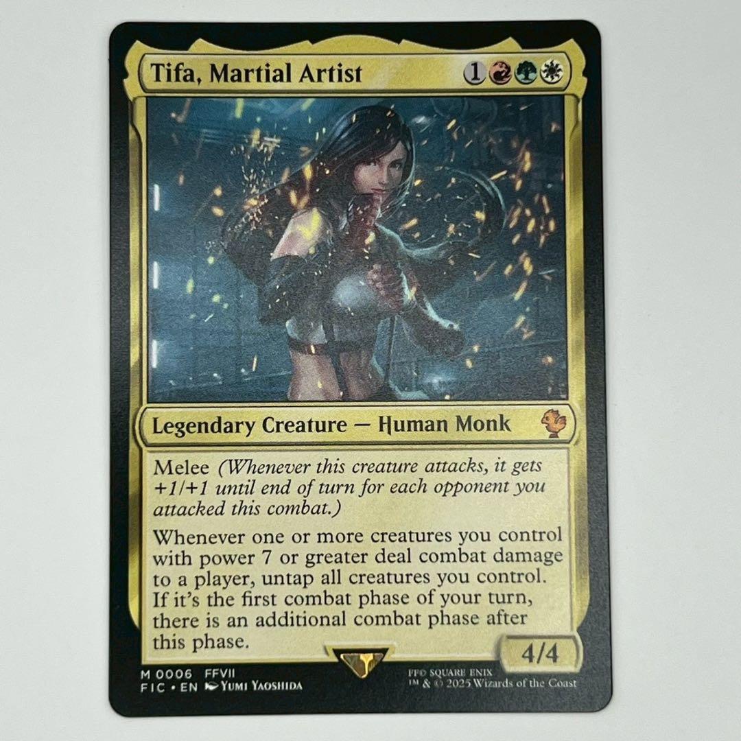 MTG 格闘家、ティファ/Tifa, Martial Artist 通常 英語 - メルカリ