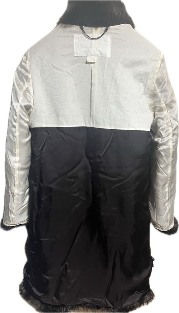  マルタンマルジェラ　ビーバーフェイクファーコート size XL