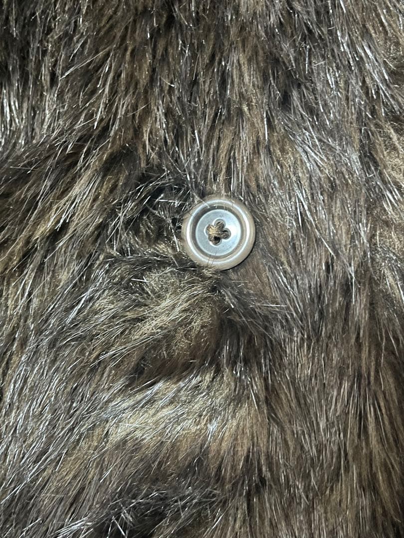  マルタンマルジェラ　ビーバーフェイクファーコート size XL