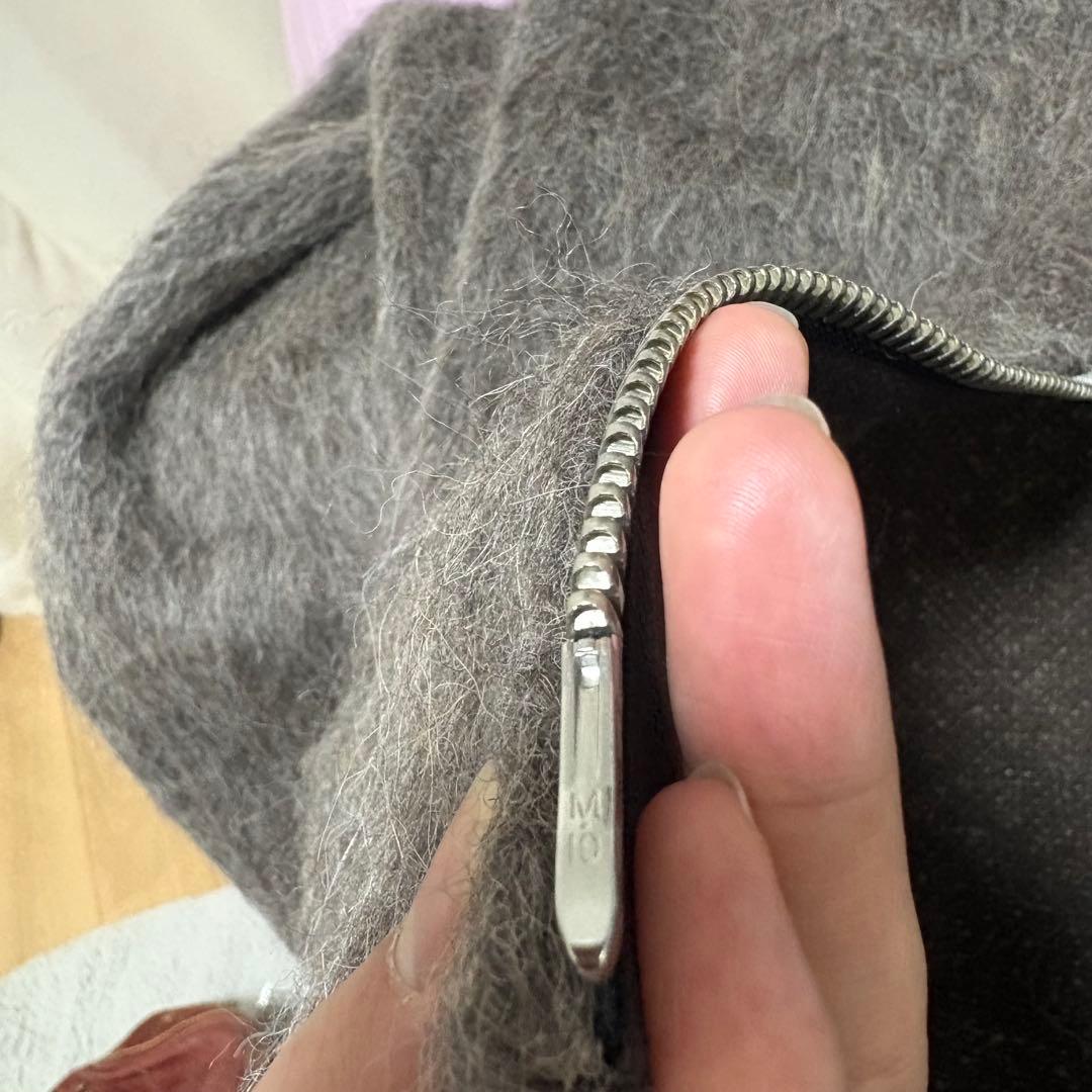 トップス OUR LEGACY FULL ZIP HOOD 46 GREY