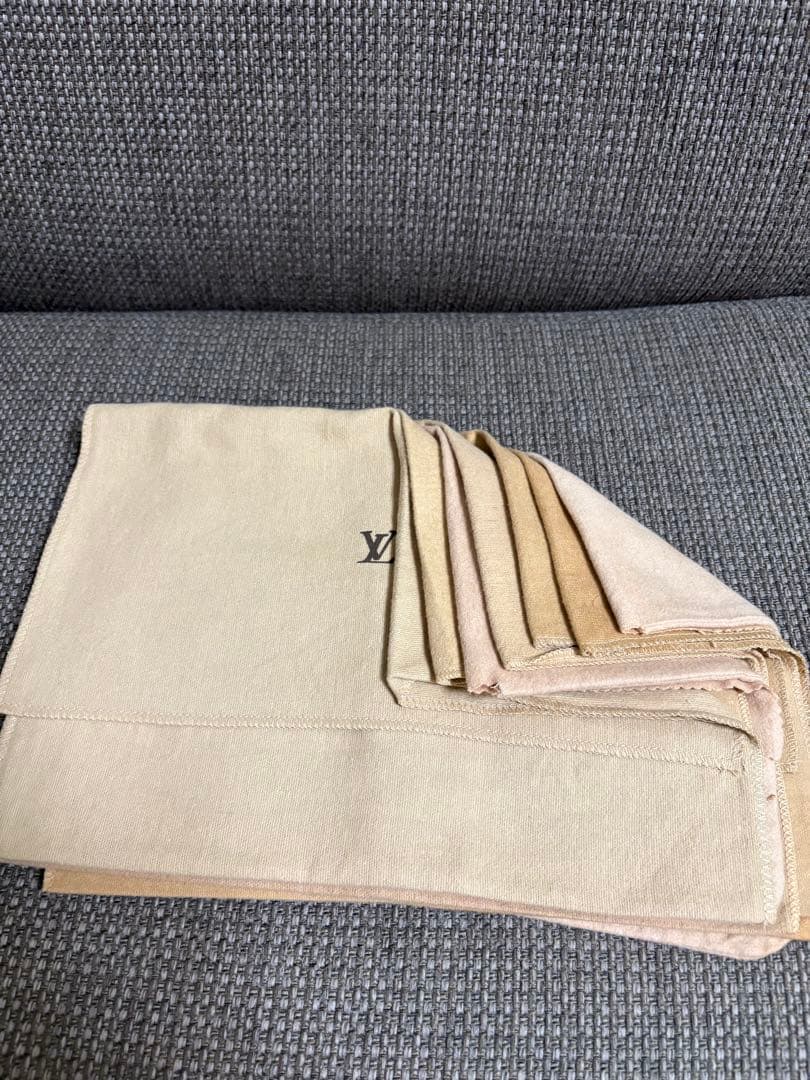 正規品 旧型ルイヴィトン バッグ保存袋 33枚セット（大、中、小）