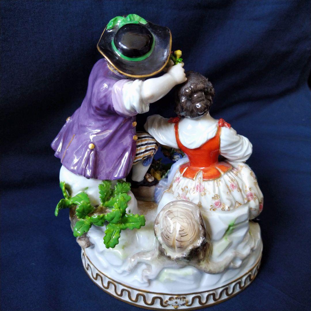 ✤1924年以前マイセン(Meissen)フィギュリン『春の寓意』✤ - メルカリ