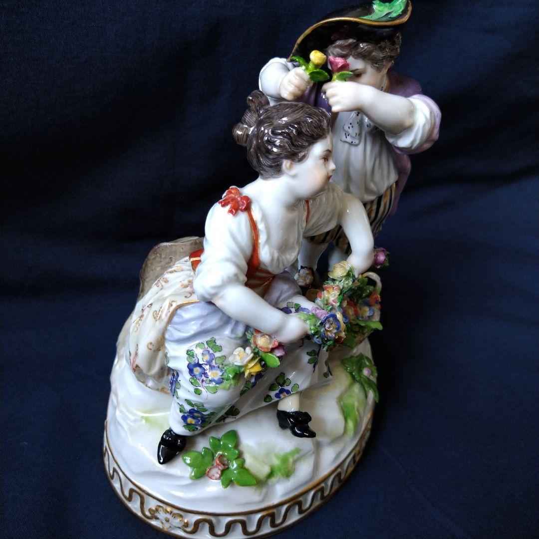 ✤1924年以前マイセン(Meissen)フィギュリン『春の寓意』✤