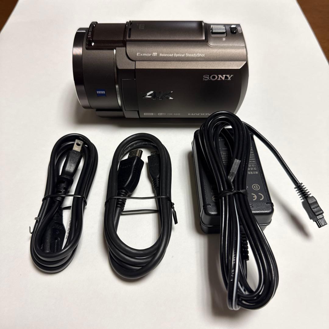 SONY 4Kビデオカメラ 【FDR-AX45】 ジャンク品