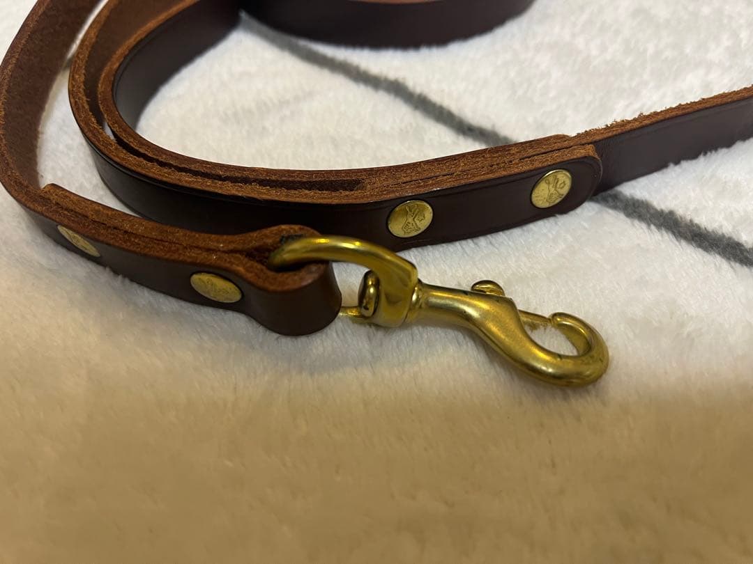 イルビゾンテ ドッグリード 首輪 セット チョーク リード - メルカリ