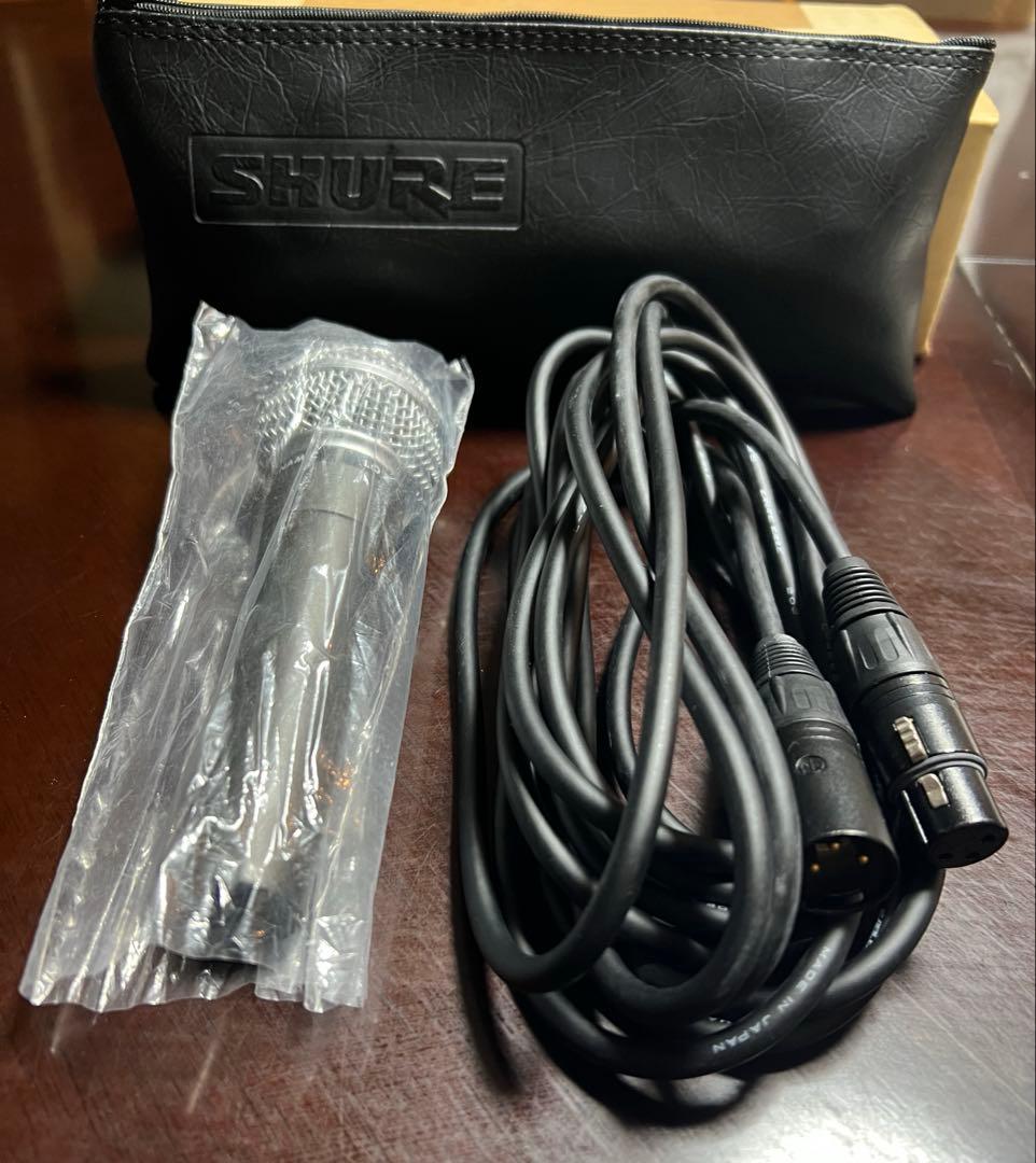 【美品】shure SM58 マイク シュアー ゴッパー