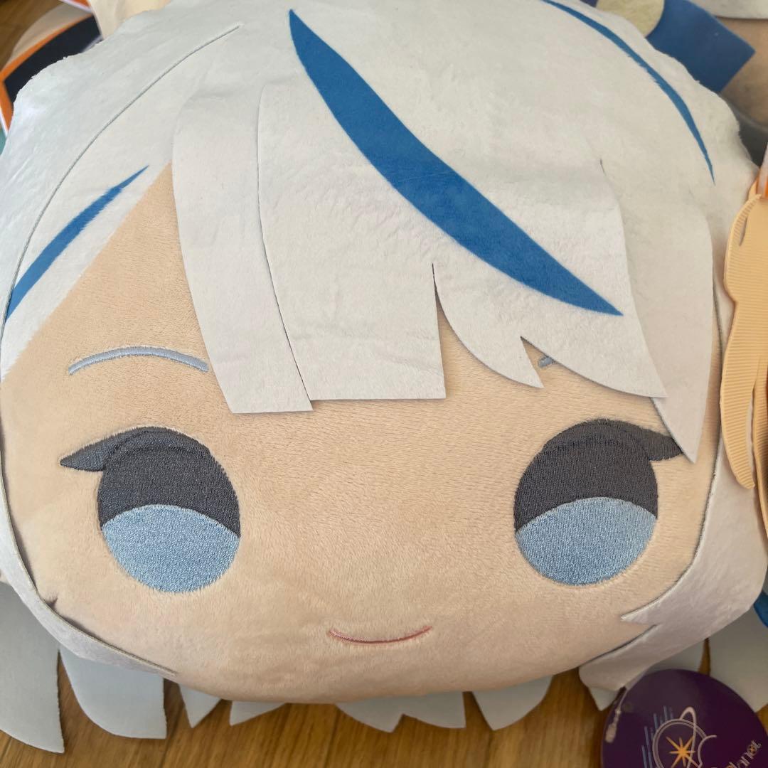 ウェザープラネット BIGフェイスクッション 雨海ルカ 天晴ひなた 4個