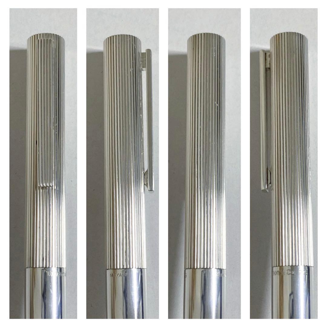 ティファニー ボールペン silver 925 太め 希少 ツイスト式