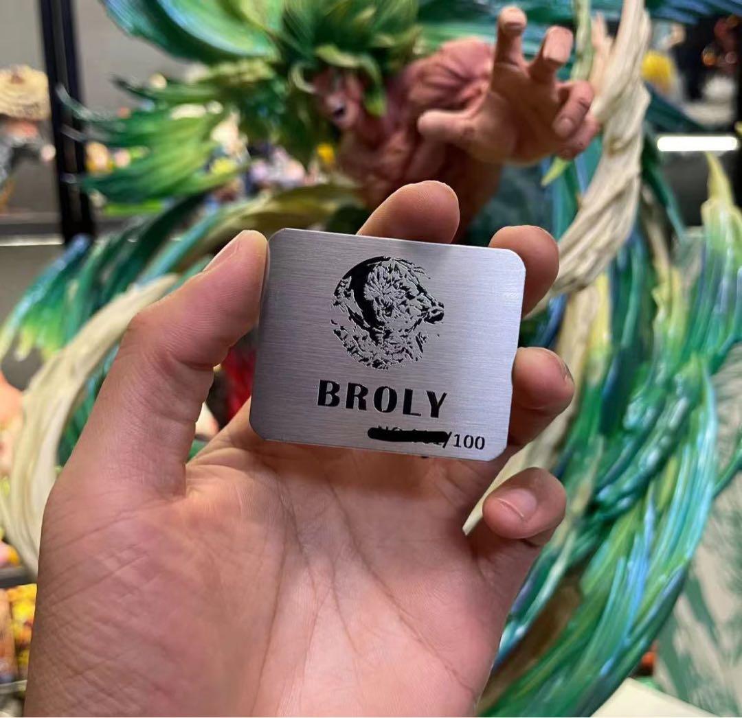 ドラゴンボール ブロリー ガレキ ガレージキット スタチュー X②①