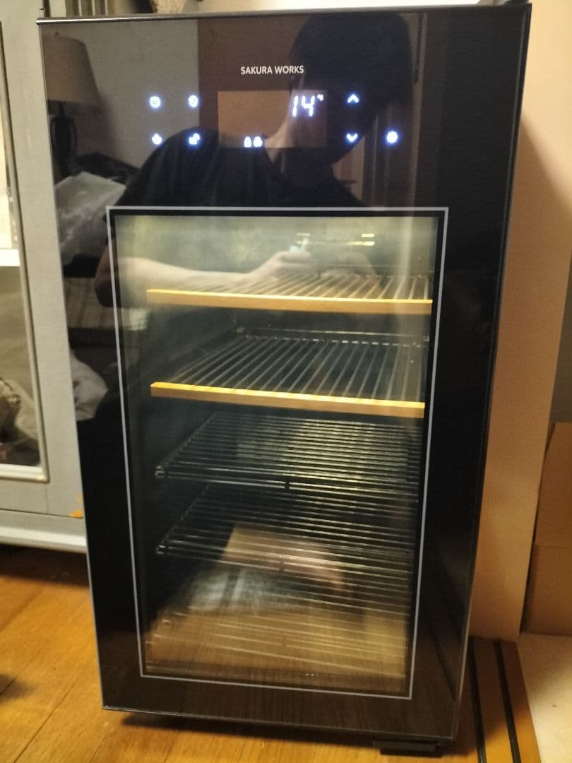 SAKURA WORKS ワインセラー SA22-b 2024年購入 専用ですSAKURA WORKS ワインセラー SA22-B 2024年8月購入 SAKURA