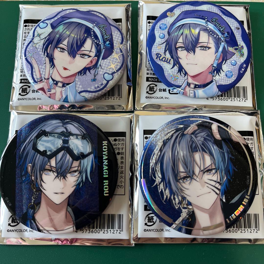 にじさんじ ぎゃうるふ 缶バッジ 小柳ロウ - メルカリ