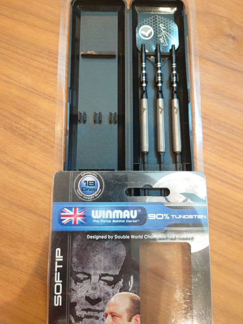 廃盤レア品】WINMAU TED HANKEY ソフトチップダーツ 18g