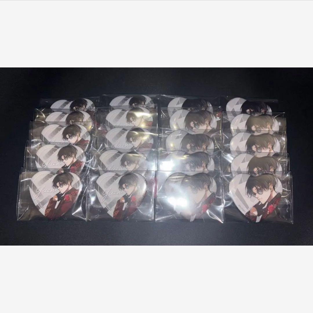 東京エイリアンズ ハート缶バッジ ドレスアップ 憂炎