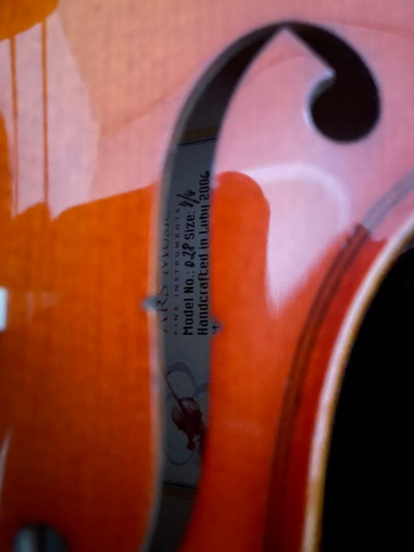 GEWA バイオリン 本体と弓セット