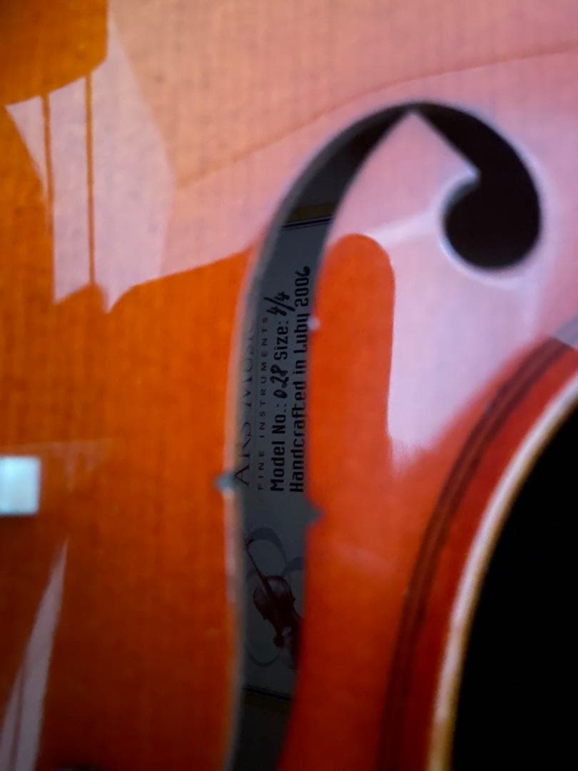 GEWA バイオリン 本体と弓セット